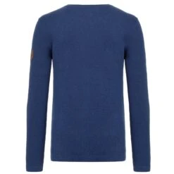 Almgwand Schweigeralm Herren Longsleeve Blau -Skiausrüstung Angebote schwaigeralm 323215ah denim 60 b
