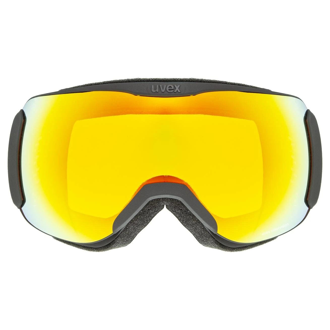 Uvex Downhill 2100 CV Skibrille Schwarz Orange 4 Uvex Downhill 2100 CV Skibrille Schwarz Orange – Bild 2